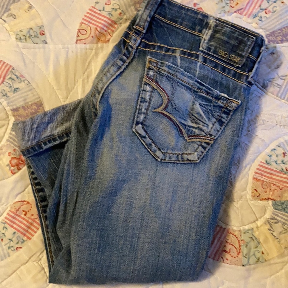 Big Star cropped jeans